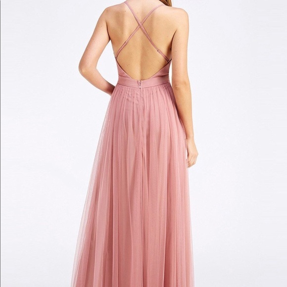 FashionNova BLUSH PINK TULLE DRESS - Picture 2 of 2